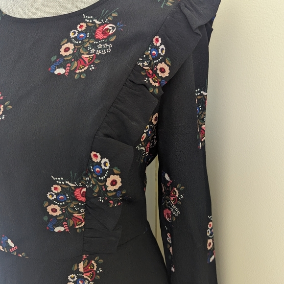 FRNCH Midi Dress - Size S/M - Picture 3 of 4